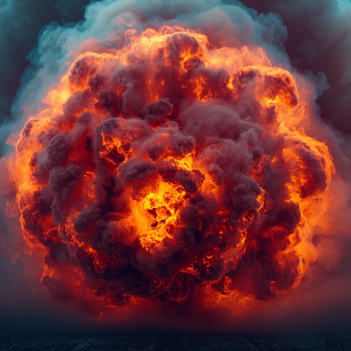 starship engine plume — illustration